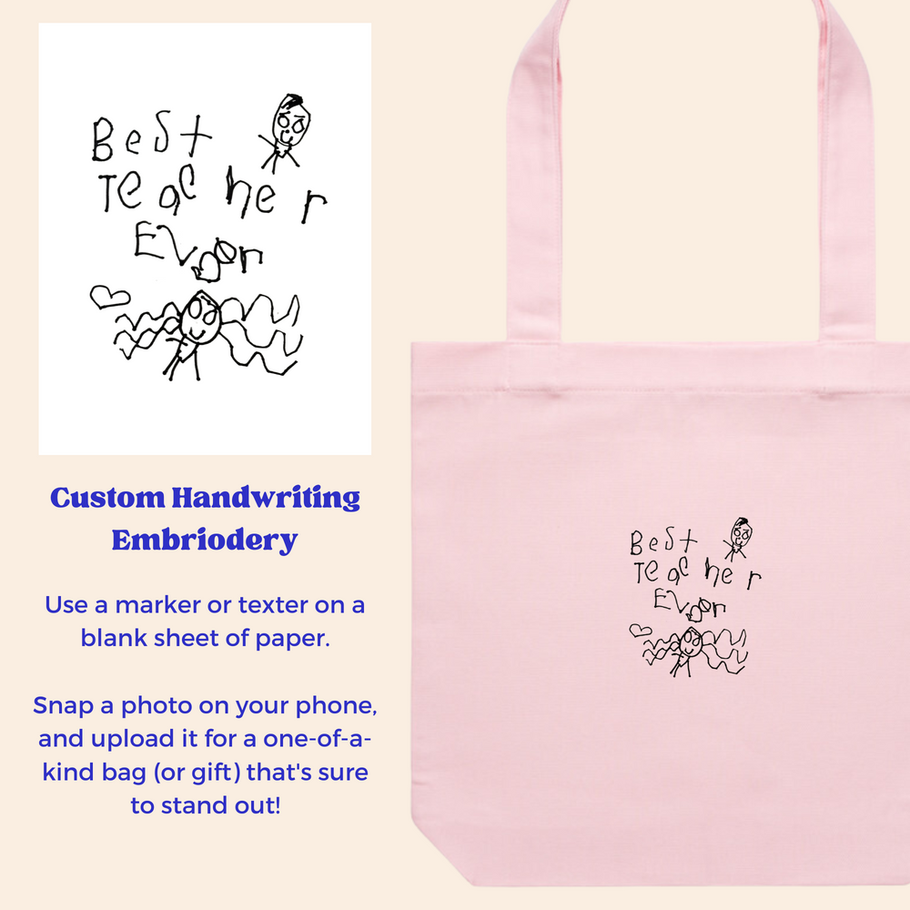 HANDWRITTEN | CUSTOM TOTE BAG