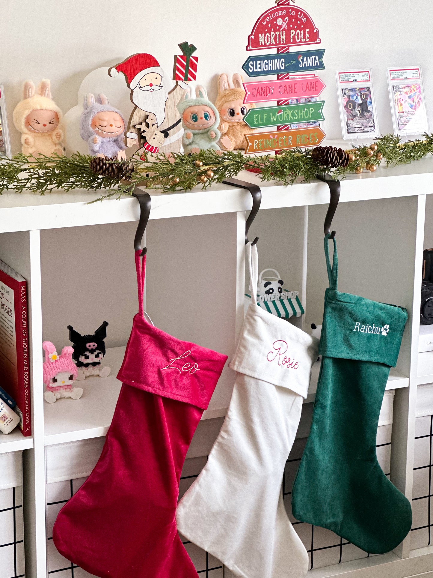 PERSONALISED | VELVET SANTA STOCKING