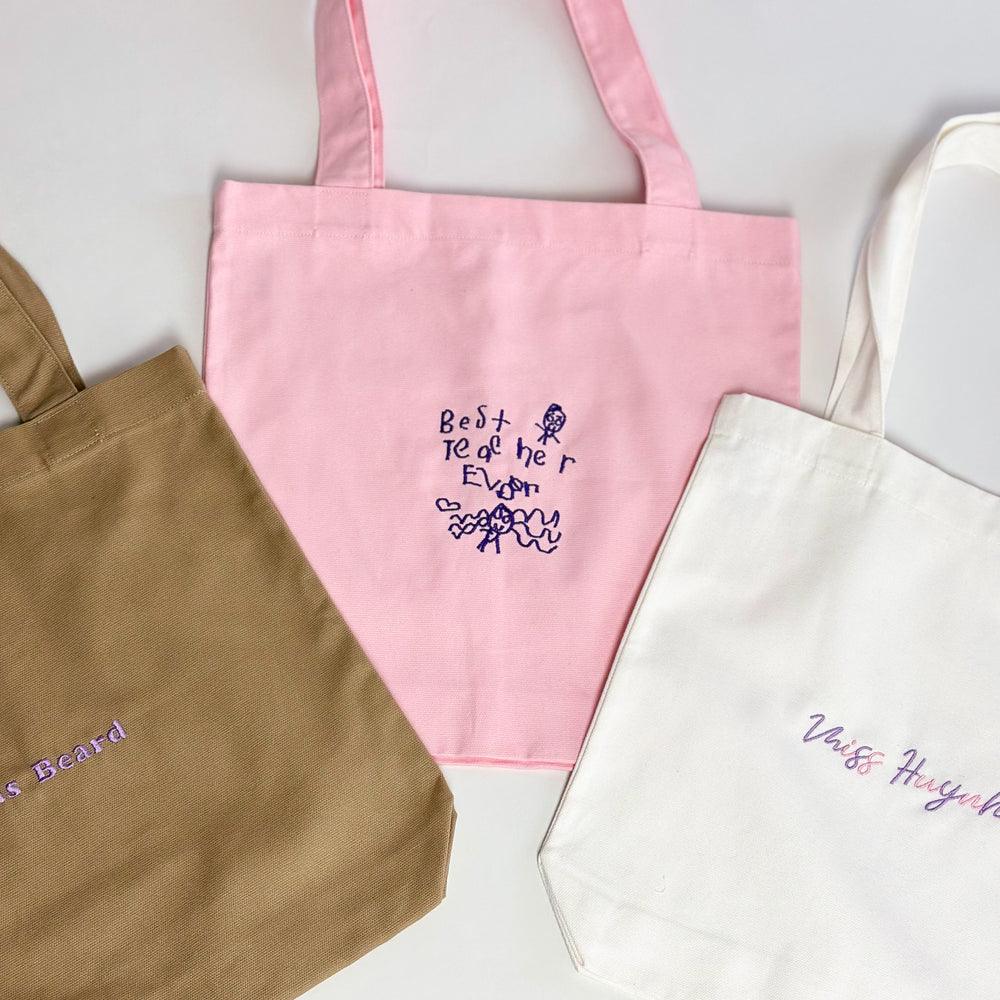 
                  
                    CUSTOM TEXT | Carrie Tote Bag
                  
                