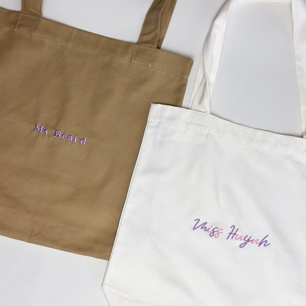 
                  
                    CUSTOM TEXT | Carrie Tote Bag
                  
                