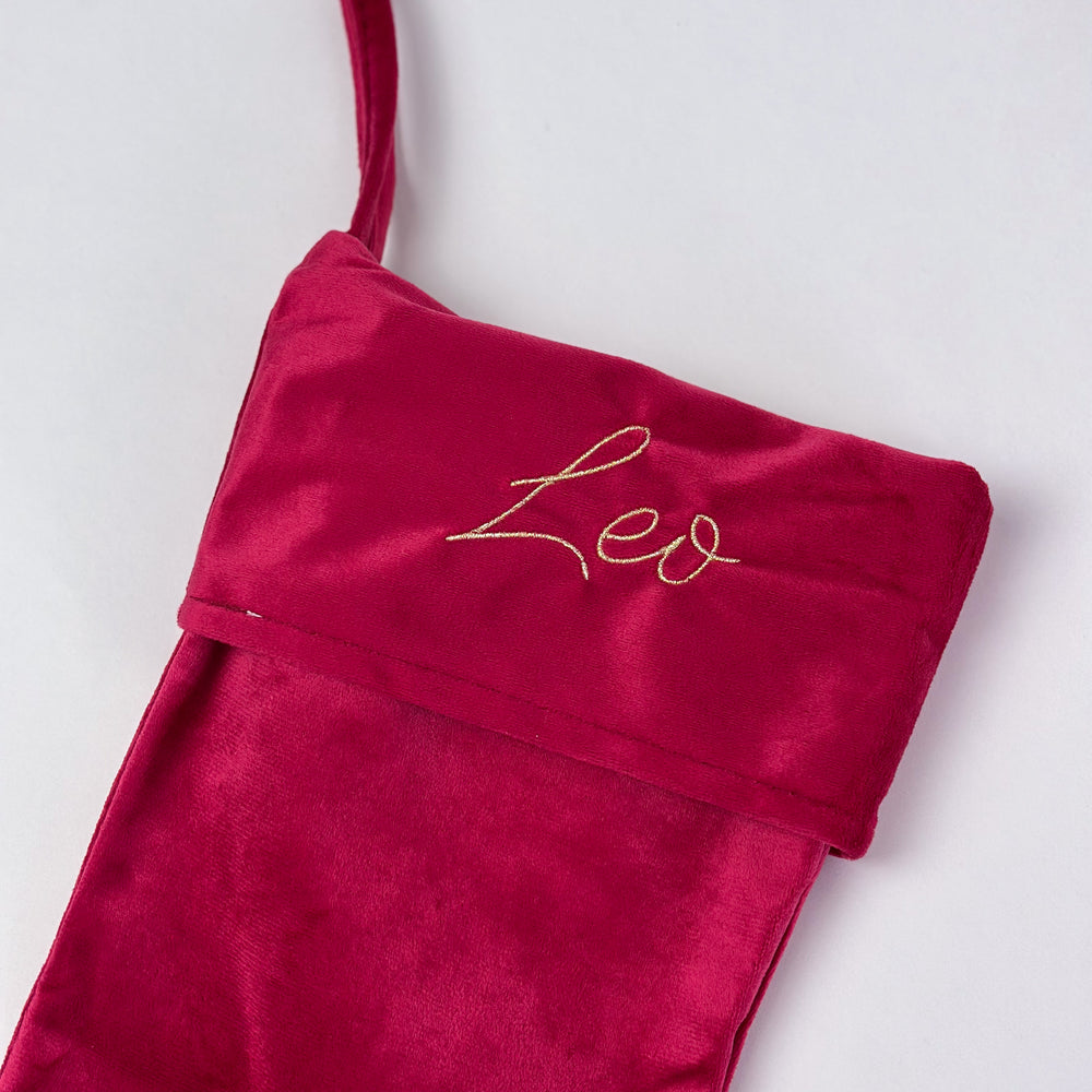 
                  
                    PERSONALISED | VELVET SANTA STOCKING
                  
                