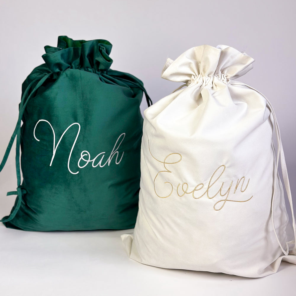 
                  
                    PERSONALISED | VELVET SANTA SACK
                  
                