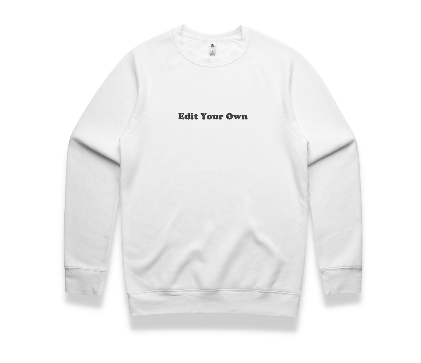 CUSTOM TEXT | ADULT SUPPLY SWEATSHIRT (UNISEX)